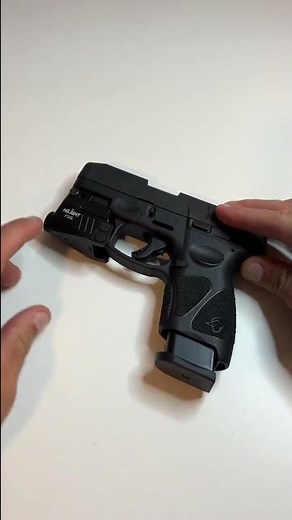 Taurus G3C with extended mag and laser/light combo! Great budget or beginner fire arm.