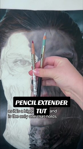 Cómo usar el extensor de lápiz para el arte