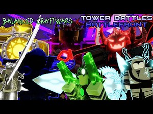 The Best Roblox Collab of the Year | Tower Battles: Battlefront x Balanced Craftwars Overhaul