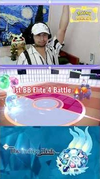 First Elite 4 Battle 🔥🥵 | Pokemon Violet: The Indigo Disk DLC Part 2