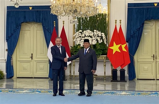 Prabowo: Visi Indonesia-Vietnam Sama, Jadi Negara Modern, Maju, dan Sejahtera 2045