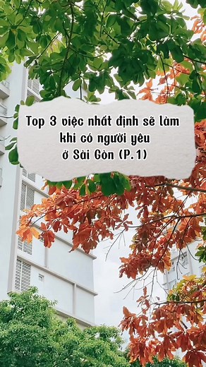 Top 30 điều nhất định sẽ làm cùng người yêu (P.1) #saigon #todolist #dating #withlove #saigonlife #caphe #TryItWithTikTok