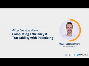 After pharma serialization: How to complete efficiency & traceability with palletizing