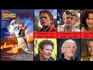 Back to the Future Cast (1985) | Then and Now