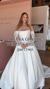 For all of the brides who loved part one of Ariana Grande inspired wedding dresses 💗💫 Which wedding dress would you wear on your wedding day? Let us know in the comments! Starting to swoon over these gowns? Book an appointment through the link in our bio✨ Dresses available at Bon Bon Belle - Madison 💌 #arianagrande #arianagrandefan #arianator #bonbonbelle #wibride #Weddingdressshopping #2026wedding #bridalshop #pickaweddingdress #weddingdress Ariana grande wedding dress, Ariana grande music, 