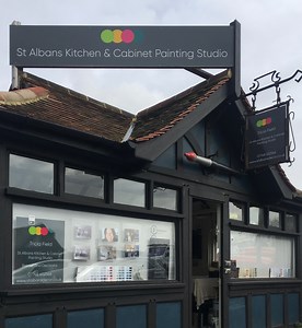 Hand painted kitchens units & furniture - St Albans Decor