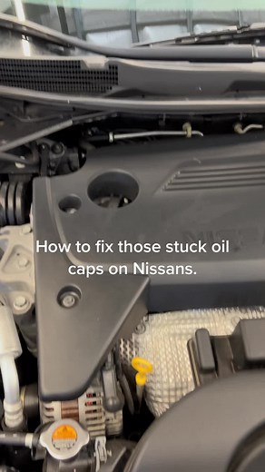 Fixing Stuck Oil Caps on Nissans