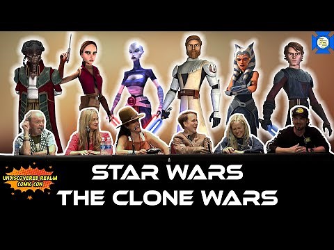 STAR WARS: THE CLONE WARS Panel – Undiscovered Realm Comic Con 2025