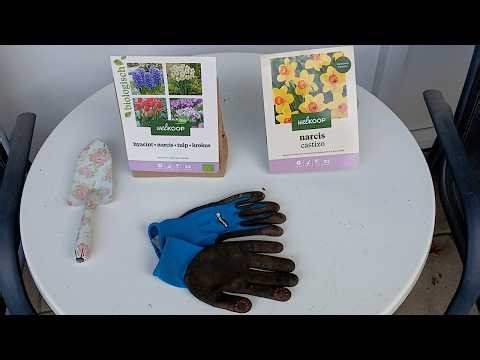 De tuin van Quentin #8 Vermeerderen van Aardbeien en Bollen planten