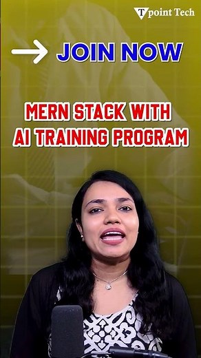Become a Full-Stack Web Developer with MERN Stack Training at Tpoint Tech! 💻