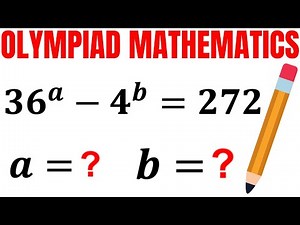 Solve for a and b | Learn how to solve this Diophantine Equation fast | Math Olympiad Preparation