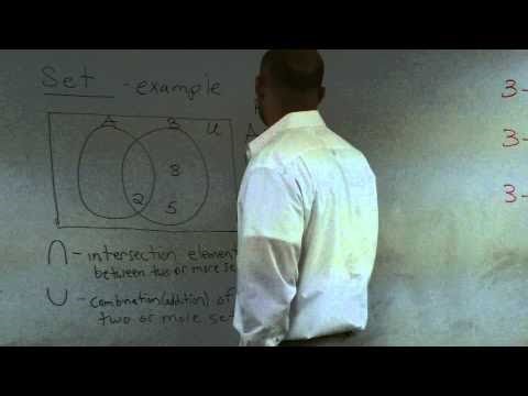 How to find the intersection and union with sets in a Venn diagram