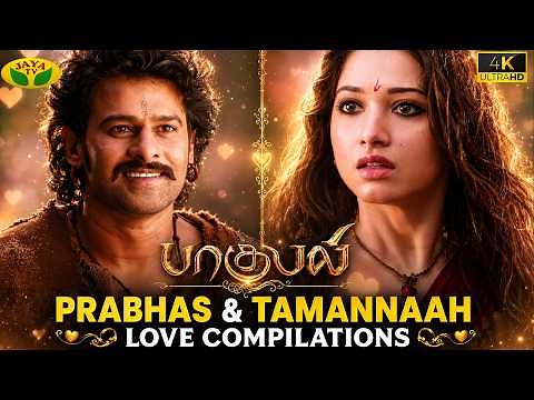 Prabhas & Thammanah Love Compilations | Baahubali The Beginning | Jaya Tv