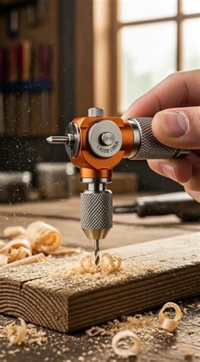 World’s Smallest REAL Pin Vise Drill Creates Tiny Perfect Holes!