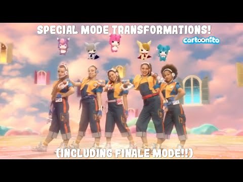 Idol x Warrior Miracle Tunes Italia|| Special Mode Transformations (5 girl ver.)