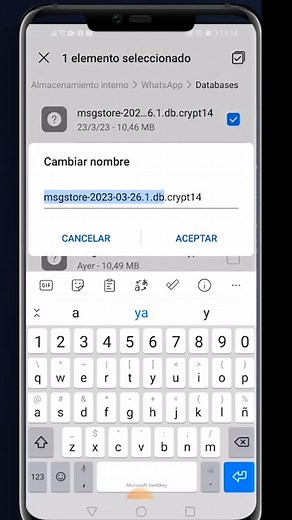 2.4K views · 25 reactions | Recuperar Mensajes Antiguados Eliminados de WhatsApp. #whatsappchallenge #android #RedesSociales #viral #smartphones #whatsappstatus #WhatsAppNumber #Samsung | PC fácil Digital | Facebook