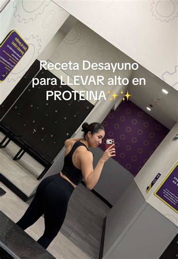 Desayuno alto en proteína para llevar a la oficina o a la universidad 🥣💼📚 Si no tienes tiempo en la mañana pero quieres cumplir tu meta proteica, esta receta práctica, rápida y saludable es perfecta para meal prep🌟 Ideal si estás buscando ganar músculo, perder grasa o simplemente comer más balanceado sin complicarte😘 Sigue tus macros con @Cal AI codigo: ELY🫶🏻 #gymgirlsoftiktok #desayunosaludable #recetasfaciles #aumentarmasamuscular #proteina