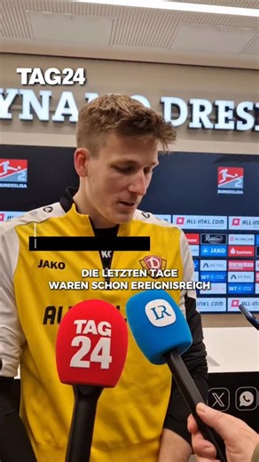 Der Neue stellt sich vor! Elias Bethke ist der fünfte Winter-Neuzugang bei Dynamo Dresden, er soll den Konkurrenzkampf im SGD-Tor anheizen. Wie er seinen Wechsel zum Ost-Rivalen erlebt hat und welche überraschende Sache er nicht besitzt, erfahrt Ihr hier. | TAG24 Dresden