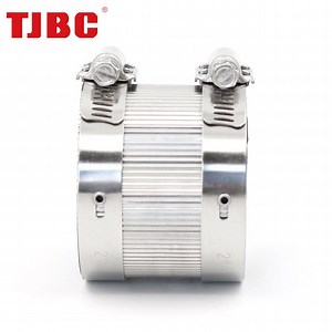 [Hot Item] Type a No-Hub Coupling with Stainless Steel Clamps, 4 Inch, 100 PCS