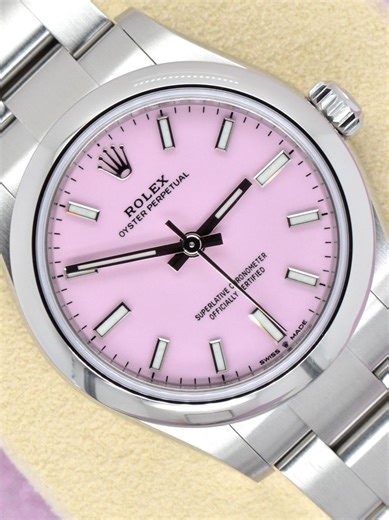 Rolex Oyster Perpetual Candy Pink: ¡El sueño de los coleccionistas!