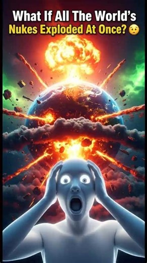 What If All The World's Nukes Exploded At Once? #facts #didyouknow