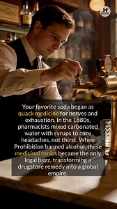 From pharmacy cures to global empires, the fizzy history of soda. #history #facts #didyouknow | The History Page