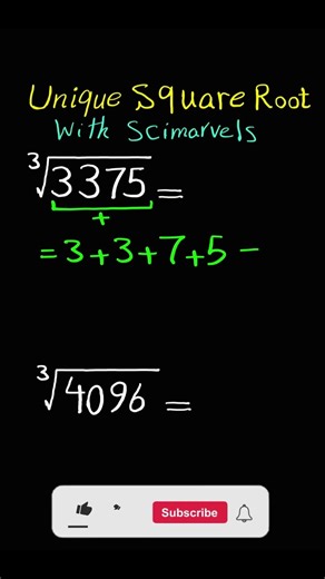 Cube Root by Adding Digits? This Trick Is Genius! 🧠 #mathtrick #mathmagic