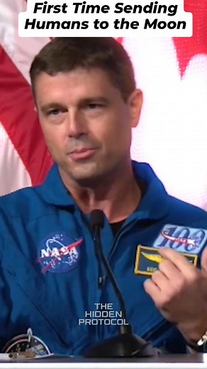 The Hidden Protocol on Instagram: "Astronaut Slips: “First Time Sending Humans to the Moon” 🚨 In a recent statement, an astronaut claimed: “It’s going to be the first time we send a human to the Moon.” Wait… the first time? What about Apollo 11, Neil Armstrong, and the six supposed missions in the late 60s and early 70s? Was this just a slip of the tongue — or a quiet admission that history isn’t what we’ve been told? This raises serious questions: Were the Apollo landings real, or staged? Why 