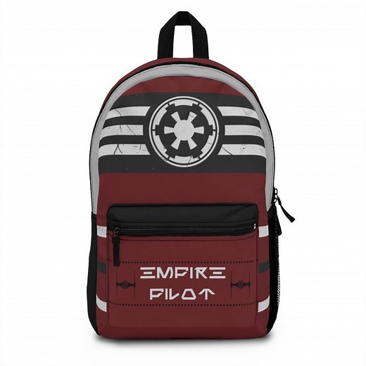 Star Wars Empire Pilot Backpack, Star Wars Backpack, Darth Vader Backpack, Empire Bag, School Bag, Star Wars Bag, Empire Tie Fighter Bag - Etsy