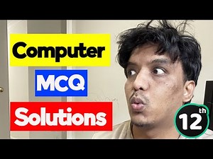 Class 12 Important MCQ of Computer
