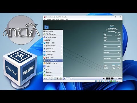 How to Install AntiX Linux 22 on VirtualBox in Windows 11
