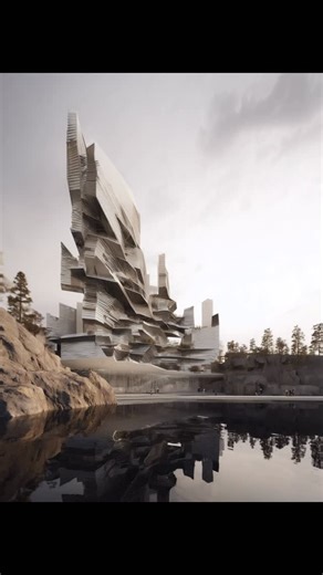 Midjourney Form-Finding… while waiting on an oil change Fictional Diffusion-Rendered Architectures | Joshua Vermillion