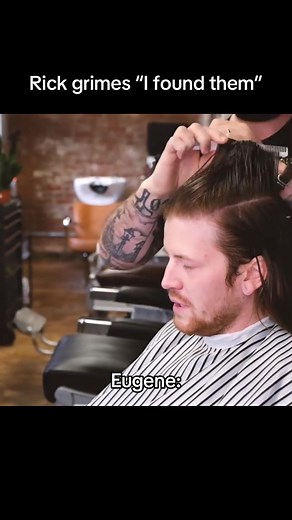 Rick Grimes Meets Eugene: A Haircut Encounter