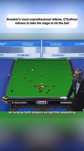 Refree? #snooker #ball #billiards #snookertime #pool #ballpool #snookerplayer #snookerlove #billiard #snookertable #snookerclub #cue #pooltable #cuesports #snookers #snookerworld #ronnieosullivan #snookerlife #poolplayer #worldsnooker #poolhall #poolplayers #billard #billar #sports #poolshark #ilovesnooker #snookercue #snookeraddict #juddtrump | doyoulikeSnooker