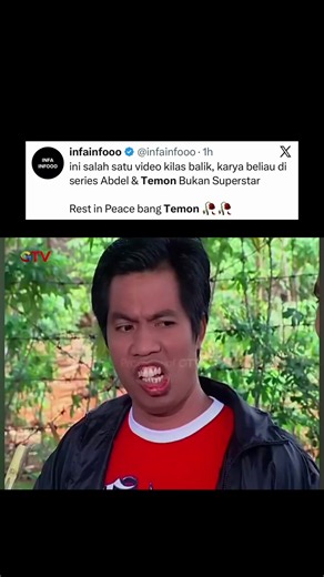 Innalillahi, turut berduka cita Mas Temon. Tenang di sana ya🥹🤍 Kabar duka pelawak Temon meninggal dunia. Simson Rarameha Ngadang atau Temon meninggal dunia. #Anggisdevaki #albumdevaki #devakialbum #temontemplar #simsonrarameha ngadang