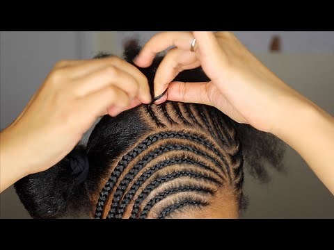 Watch Me Cornrow My Own Natural Hair
