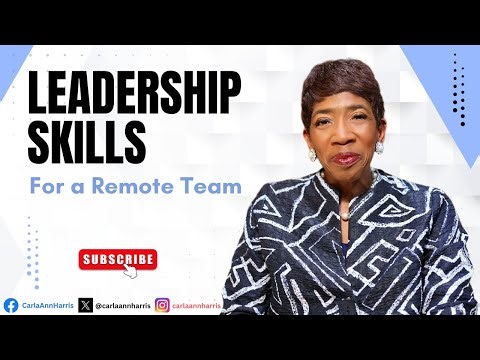 Leadership Skills for a Remote Team
