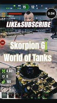 Skorpion G || One Minute Battles || World of Tanks || 5.1k dmg WoT PC #worldoftanks #wot #short