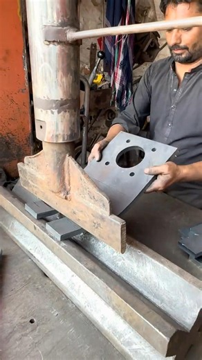 🚜 Industrial Fabrication of a Heavy Duty Tractor Hook #hydraulicpress #tractorparts