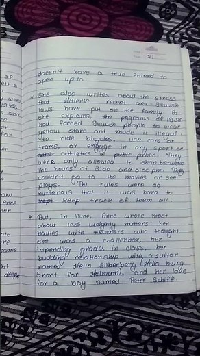 Summary of The Diary of Anne Frank [The Diary of A Young Girl]