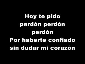 Perdon Perdon Karaoke Ha*Ash