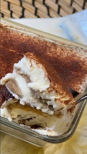 World-class: Tiramisu without eggs! A quick and easy recipe for every day. #recipe #tiramisu