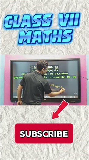 CLASS VII // MATHS #educationalvideo #basicmath #manojsir #manojkumardasclasses
