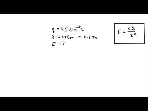A test charge is brought into an electric field from a source charge of 4.5 X 10^-8 C at a distance…