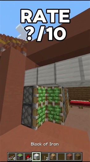 RATE IN THE COMMENTS😳 #shorts #minecraft