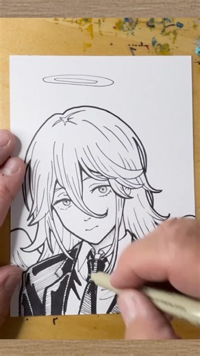 How to Draw Andel Devil from Chainsaw Man 5 #anime #drawing #art #drawingtutorial