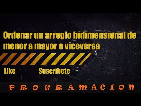 como ordenar un arreglo bidimensional en java