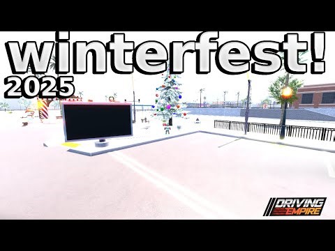 winterfest 2025 | driving empire