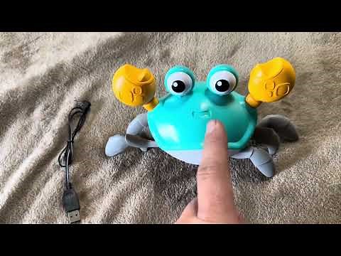 Real Review of Walking/ Crawling Crab Toy For Babies/Toddlers
