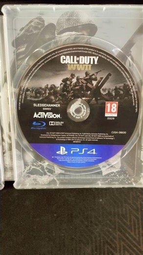 Call of Duty World War 2 PS4 (2017) #playstation #callofduty #ww2 #gaming #review #unboxing #ps5